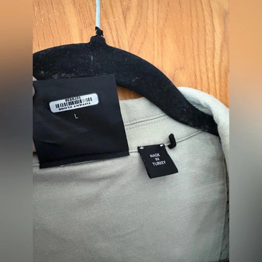 Boss light tan NBA Collaboration Coach Jacket L